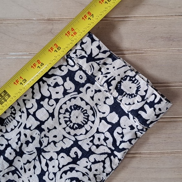 Telluride Clothing Co. Linen Blend Navy Blue Quarter Sleeve Lightweight Shirt - Picture 8 of 9